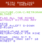 Mine Sweeper